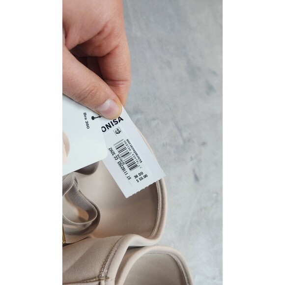 Leonisa 360 Strapless Contouring Bra Size 36DD Beige - Picture 6 of 6